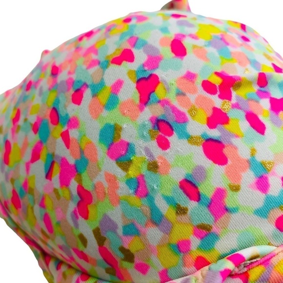 ⚡️ LAST CHANCE MARKDOWN !⭐️✨VICTORIA’S SECRET Swim Top Bikini 34C Pink Neon - Picture 9 of 11